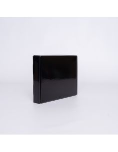 Postpack laminado personalizable 23x17x3,8 CM | POSTPACK PLASTIFICADO | IMPRESIÓN SERIGRÁFICA DE UN LADO EN UN COLOR