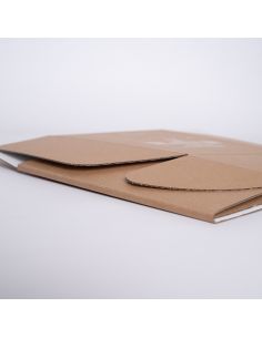 Postpack Kraft personalizable 25x23x11 CM | POSTPACK | IMPRESIÓN DIGITAL EN UN ÁREA PREDEFINIDA