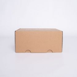 Postpack Kraft personalizable 25x23x11 CM | POSTPACK | IMPRESIÓN DIGITAL EN UN ÁREA PREDEFINIDA