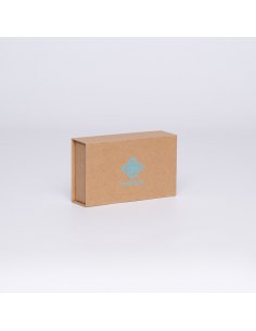 Caja magnética personalizada Hingbox 12x7x3 CM | CAJA HINGBOX | IMPRESIÓN SERIGRÁFICA DE UN LADO EN UN COLOR