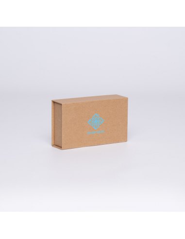Caja magnética personalizada Hingbox 12x7x3 CM | CAJA HINGBOX | IMPRESIÓN SERIGRÁFICA DE UN LADO EN UN COLOR