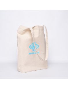 Bolsa de algodón reutilizable personalizada 50x50 CM | BOLSA TOTE DE ALGODÓN | IMPRESIÓN SERIGRÁFICA DE UN LADO EN UN COLOR