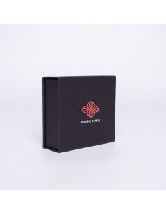 Caja magnética personalizada Sweetbox 10x9x3,5 CM | CAJA SWEET BOX | IMPRESIÓN SERIGRÁFICA DE UN LADO EN DOS COLORES