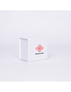 Caja magnética personalizada Wonderbox 10x10x7 CM | WONDERBOX (ARCO) | IMPRESSION EN SÉRIGRAPHIE SUR UNE FACE EN DEUX COULEURS