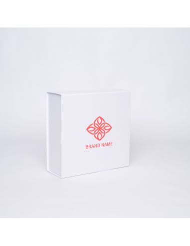 Caja magnética personalizada Wonderbox 15x15x5 CM | WONDERBOX | PAPIER STANDARD | IMPRESSION EN SÉRIGRAPHIE SUR UNE FACE EN U...