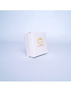 Caja personalizada Campana 8x8x4 CM | CAJA CAMPANA | ESTAMPADO EN CALIENTE