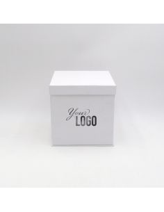Caja personalizada Flowerbox 18x18x18 CM | FLOWERBOX |IMPRESSION À CHAUD