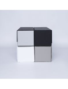 Caja magnética personalizada Bottlebox 12x40,5x12 CM | BOTTLE BOX | CAJA PARA 1 BOTELLA MAGNUM| IMPRESIÓN SERIGRÁFICA DE UN L...