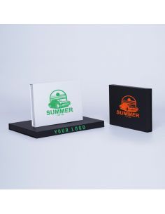 Caja magnética personalizada Hingbox 15,5x11x2 CM | CAJA HINGBOX | IMPRESIÓN SERIGRÁFICA DE UN LADO EN UN COLOR