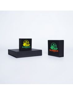 Caja magnética personalizada Sweetbox 17x16,5x3 CM | CAJA SWEET BOX | IMPRESIÓN SERIGRÁFICA DE UN LADO EN DOS COLORES