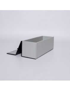 Caja magnética personalizada Bottlebox 10x33x10 CM | BOTTLE BOX |BOÎTE POUR 1 BOUTEILLE | IMPRESSION À CHAUD